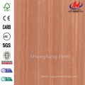 JHK-004P Low Price Accordion 4 Flat Panels America Apartment Livingroom Wood Sapelli Veneer Natural Door Skin